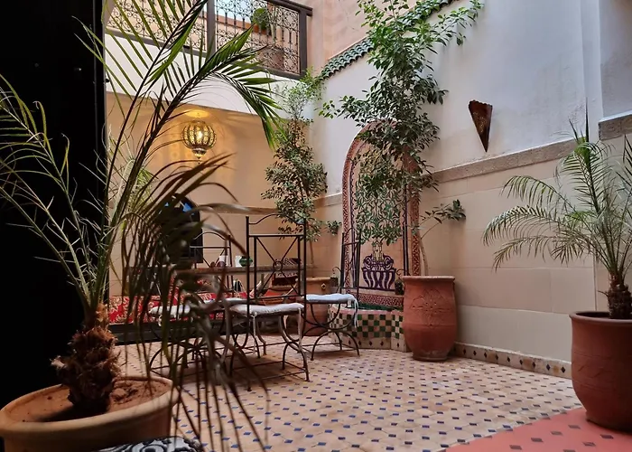 Riad Black Doors