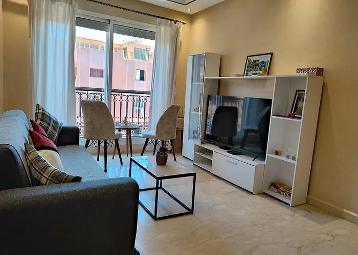 Bright Apt In The Heart Of Marrakech-Walk Everywhere