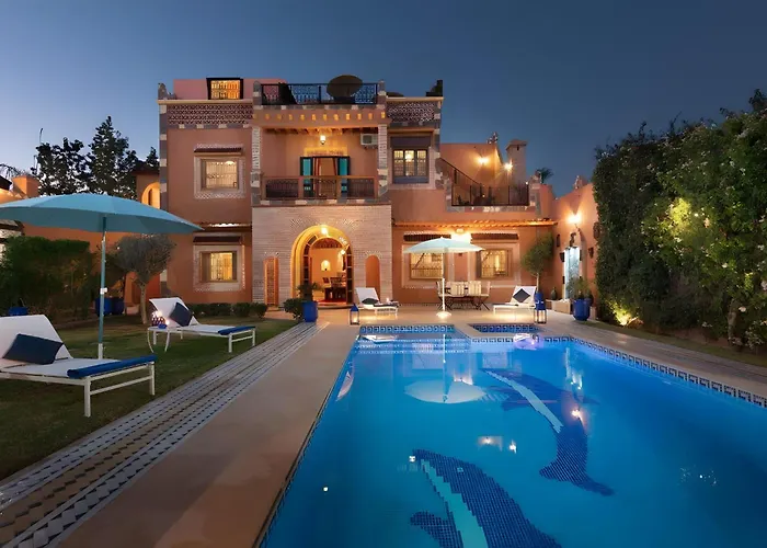 Villa Timskrine Marrakech-Private Pool-Panoramic Mountain Views
