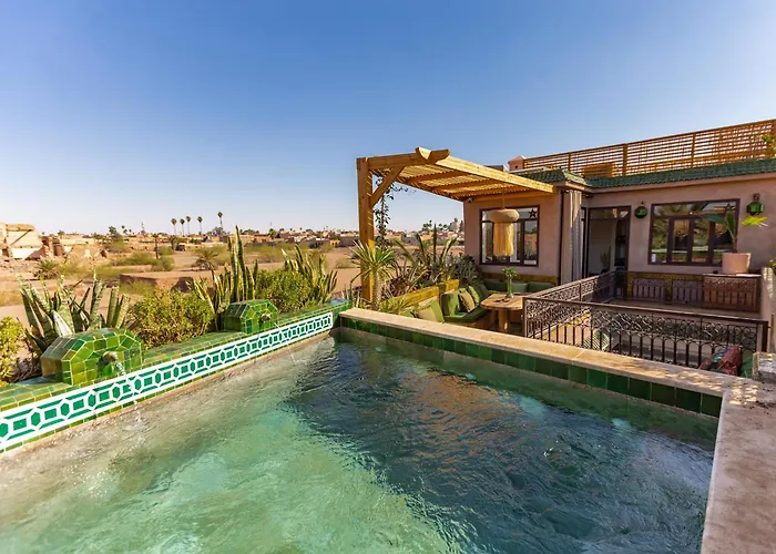 Riad Lulua Exclusif 3 Chambres Et Piscine Rooftop