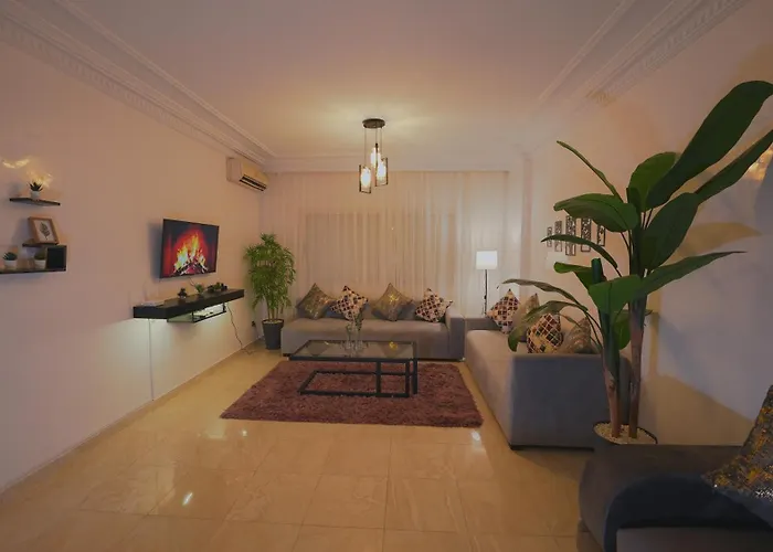 Modern Apartment In Centre Of Marrakech For Friends & Families