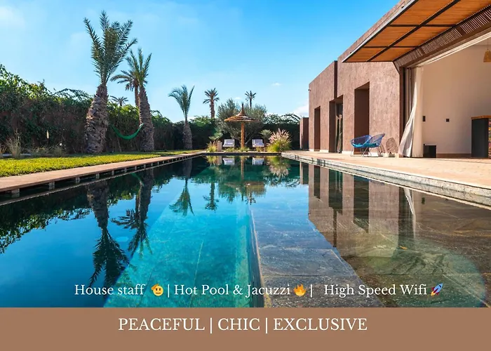 Villa Zen\'O Palmeraie - Hot Pool