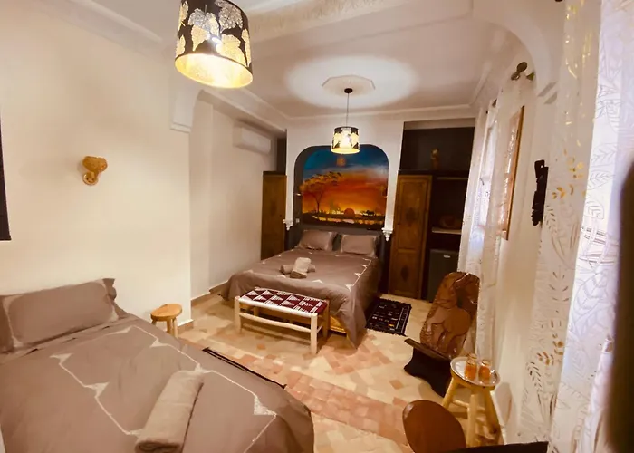 Riad & Spa Sous Le Soleil Chez Jerome Et Pamela Suite Africaine