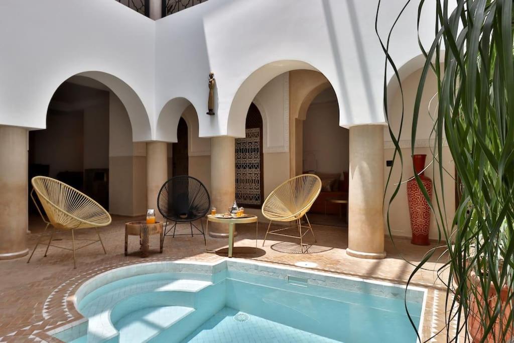 L'ideal, Authentique En Exclusivite Au Coeur De La Medina Pousada Marraquexe