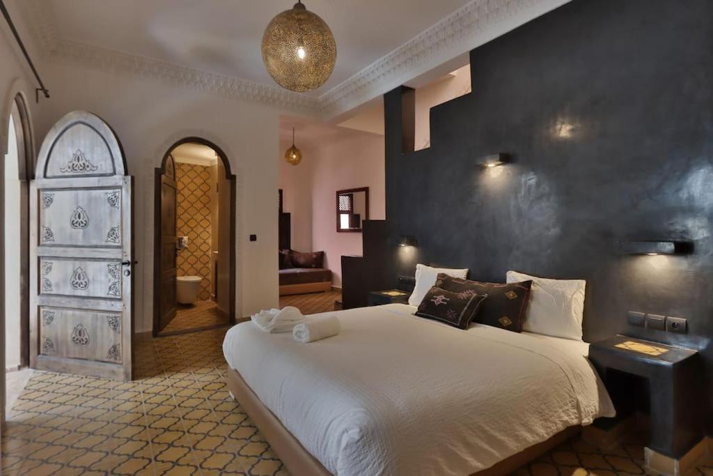 L'ideal, Authentique En Exclusivite Au Coeur De La Medina Pousada Marraquexe