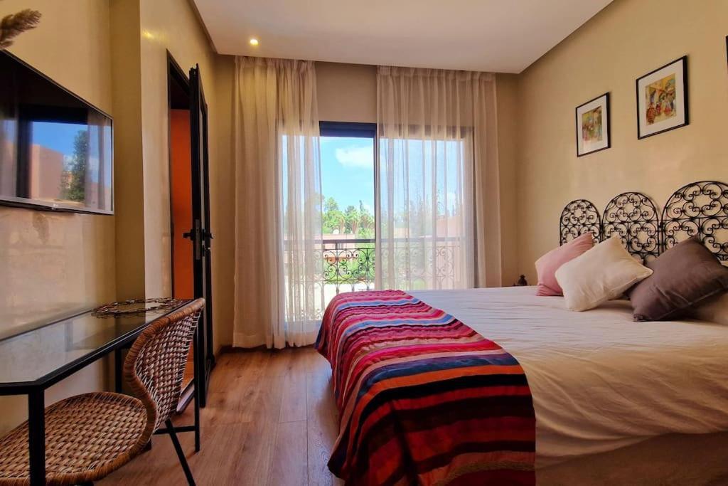 Apartamento Raffine Idealement Situe Avec Piscine Marraquexe