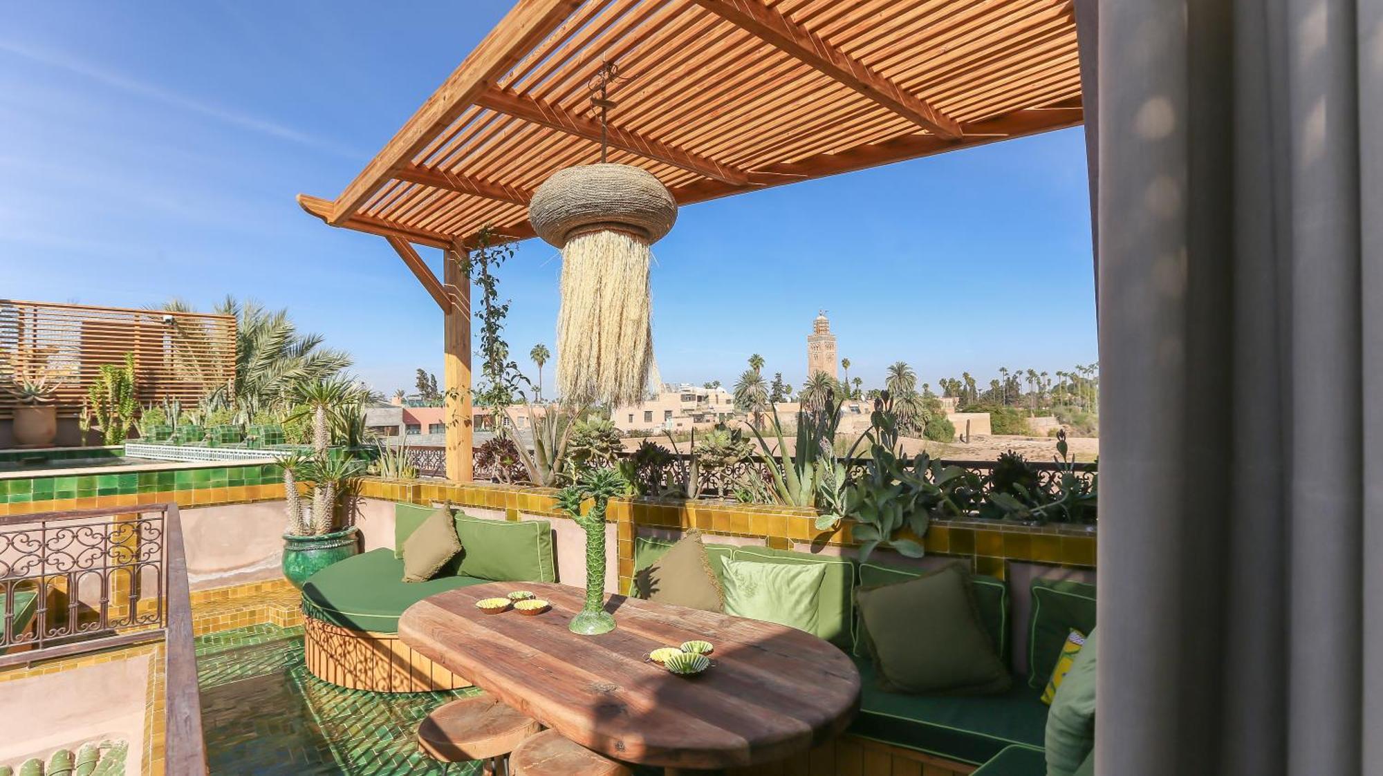 Lulua Exclusif 3 Et Piscine Rooftop Marrakesh