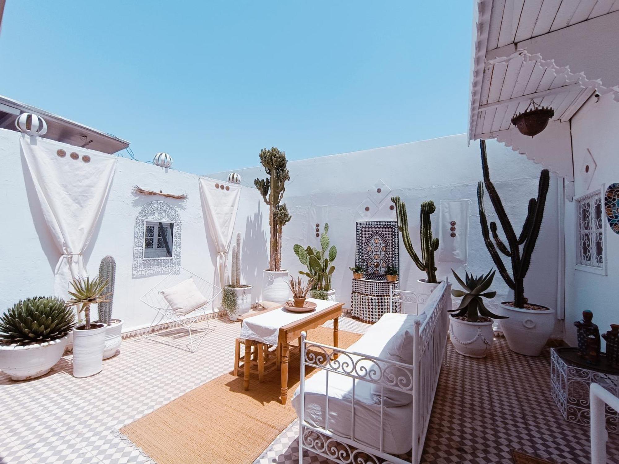 Studio Blanco Médina Avec Terrasse Marrakesh
