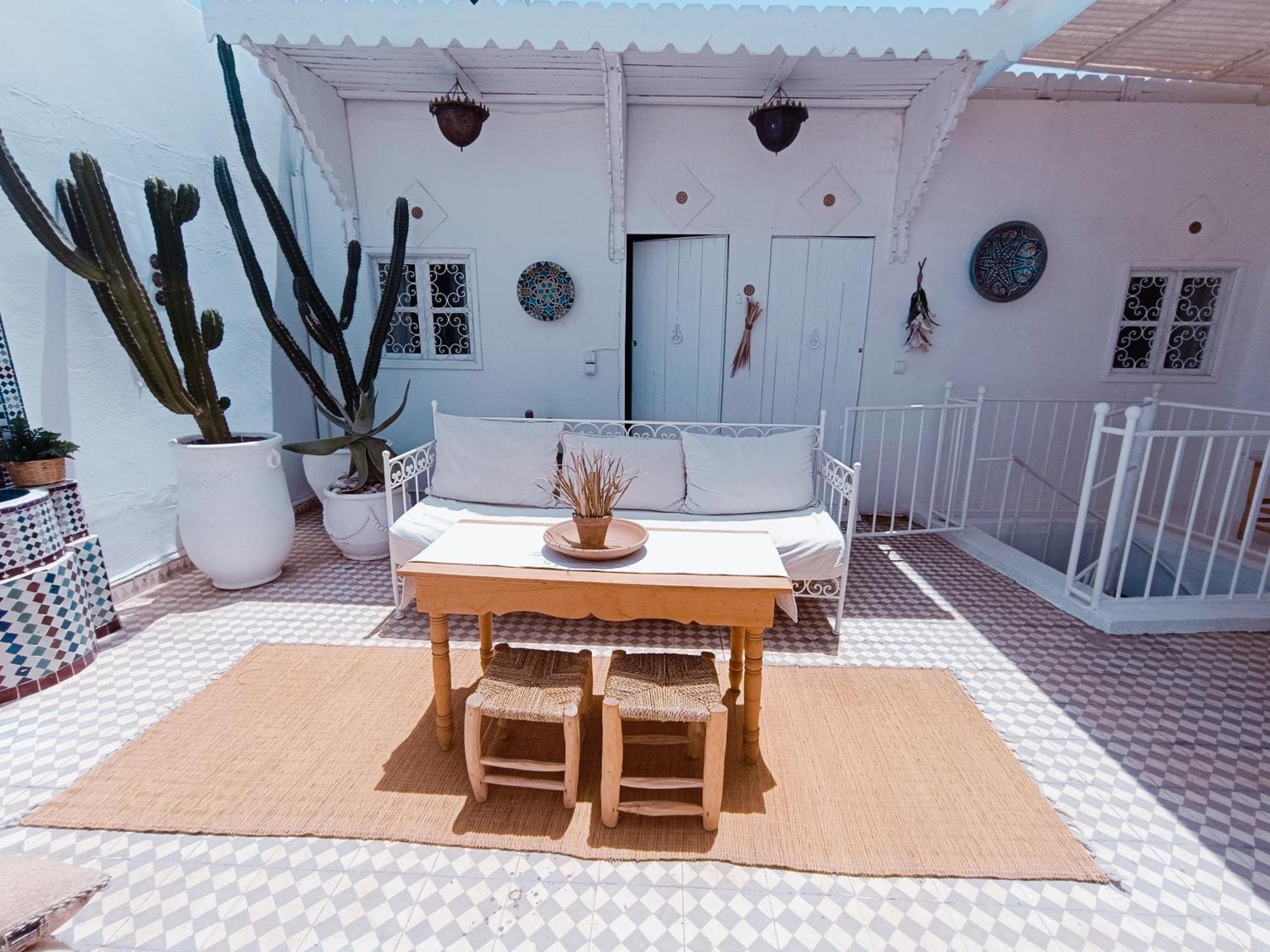 Studio Blanco Médina Avec Terrasse Marrakesh