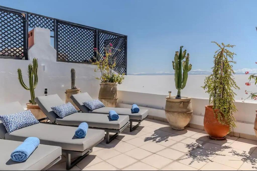 Toit-terrasse Plein Soleil-majorelle *