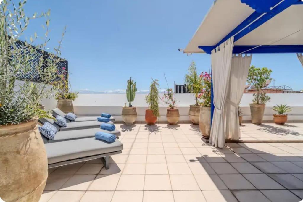 Toit-terrasse Plein Soleil-majorelle Apartment