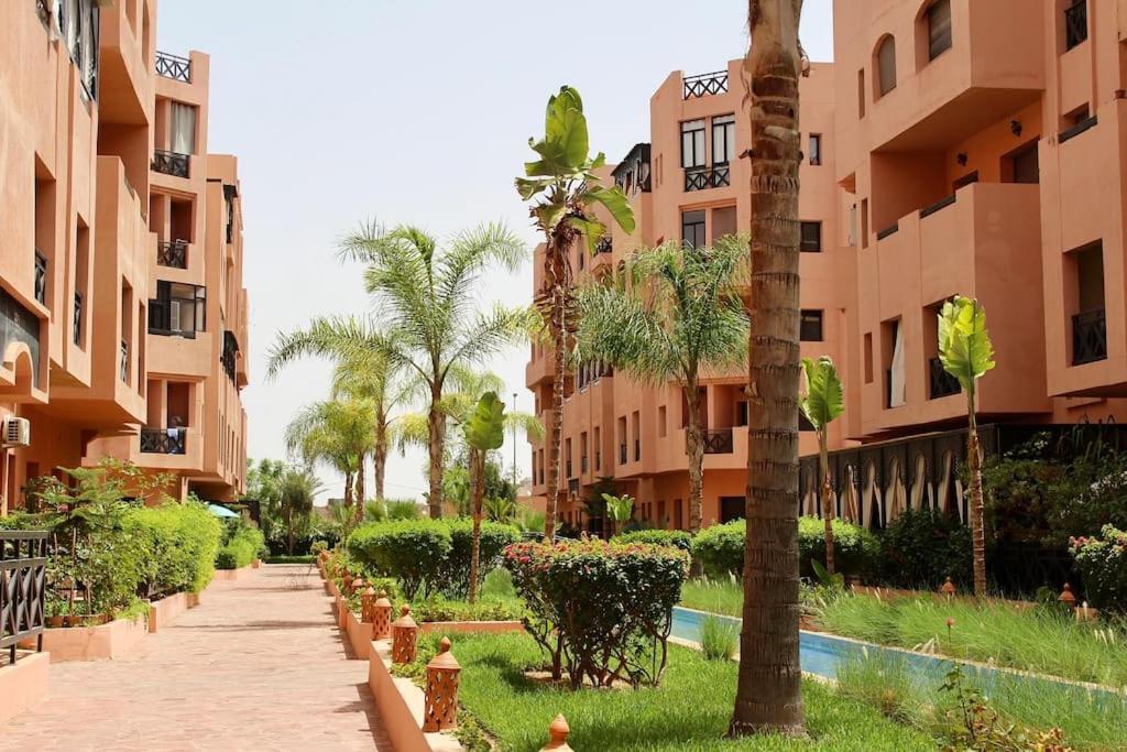 Apartment Med 24t Sikkerhet Og Basseng - Naerme Gueliz Marrakesh
