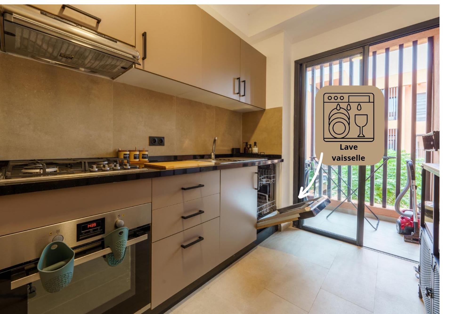 Apartment Moderne & Elegant A Noria - Piscine & Jardin Marrakesh