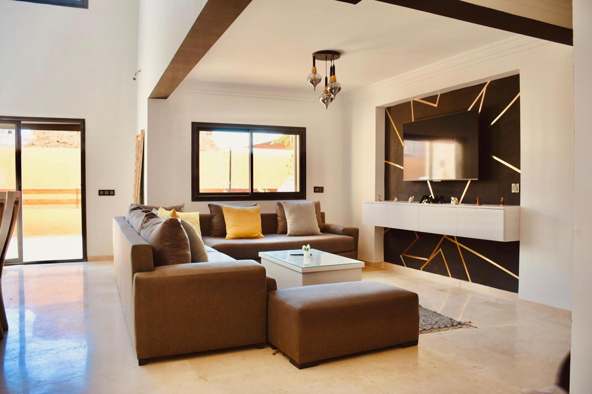 New Duplex- M Avenue , Swimming Pool , Fibre Optique Wifi , Parking , Gueliz Centre Apartment