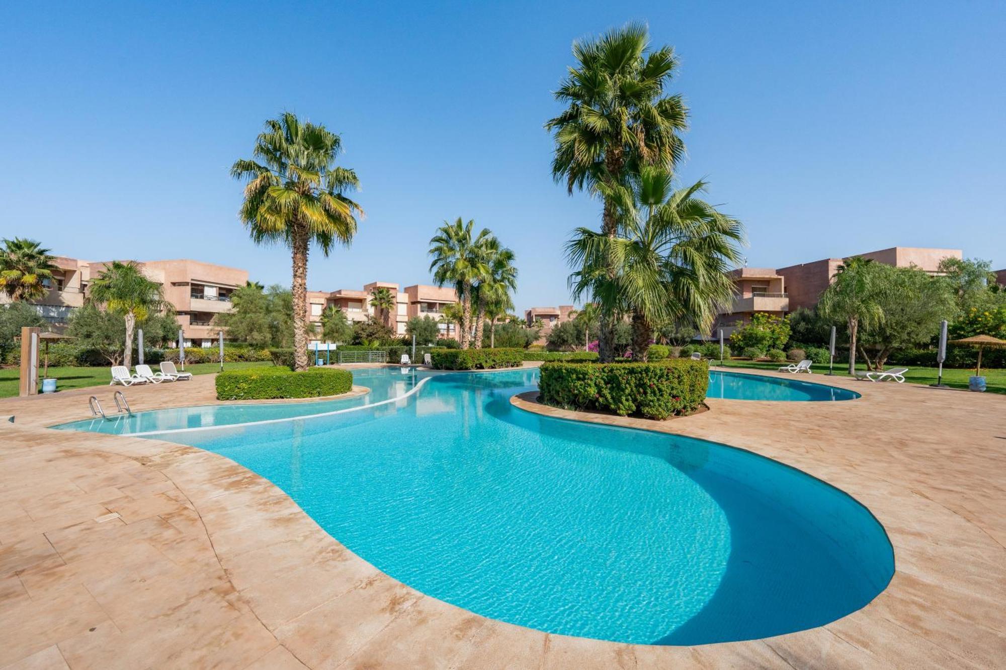 Stylish With 3bedrooms In Prestigia Apartment Marrakesh