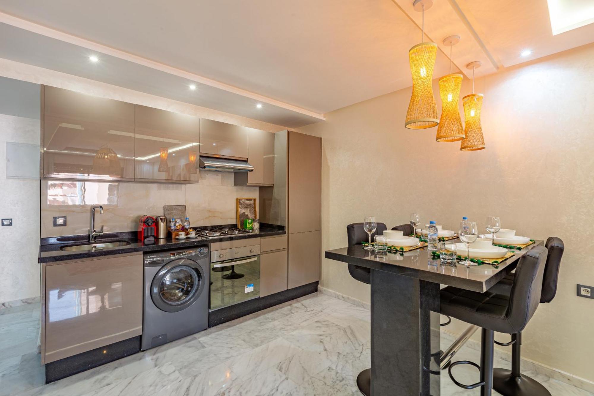Apartment Charm Dans Le Triangle Tourisme De Marrakech ! Marrakesh