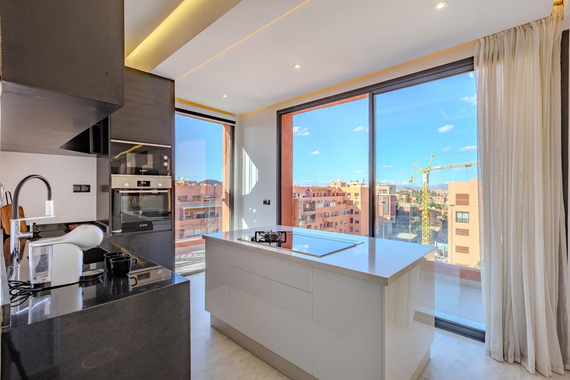 Exclusive Penthouse Gueliz Rooftop, Jacuzzi & Pool * Marrakesh