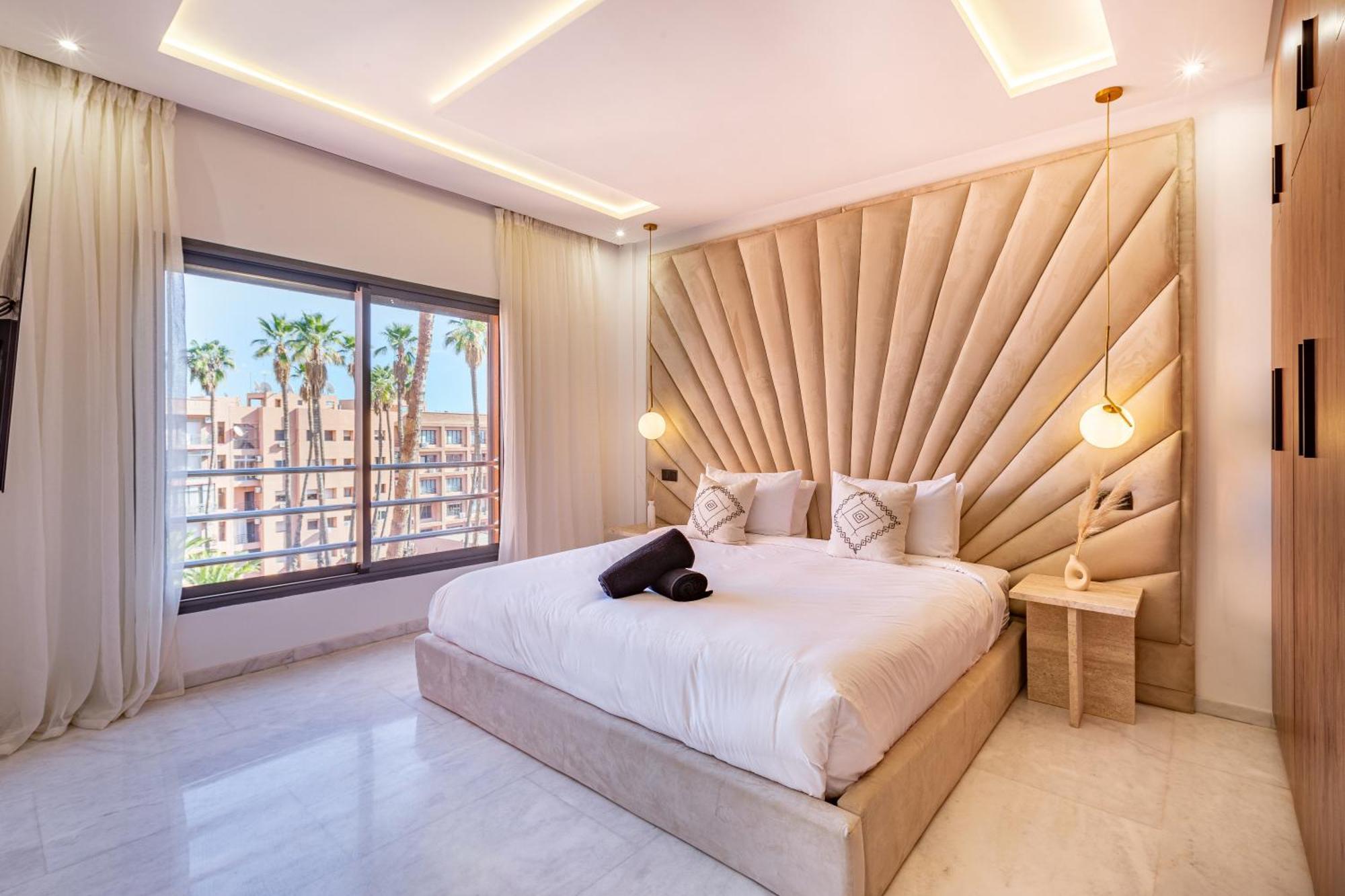 Exclusive Penthouse Gueliz Rooftop, Jacuzzi & Pool