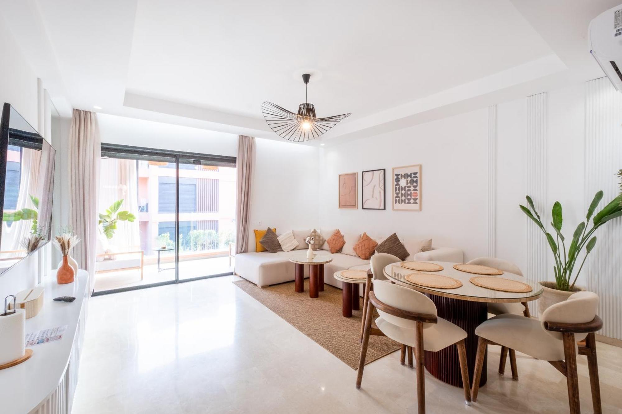 Moderne & Elegant A Noria - Piscine & Jardin Apartment *