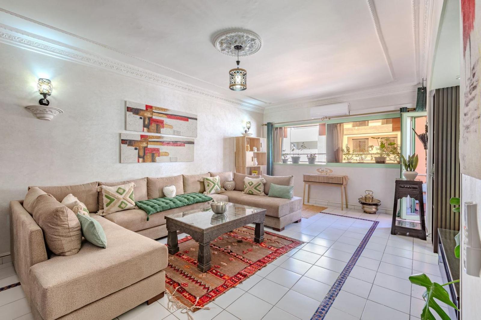Apartamento Duplex Confort Qualite Tres Bien Situe Marraquexe