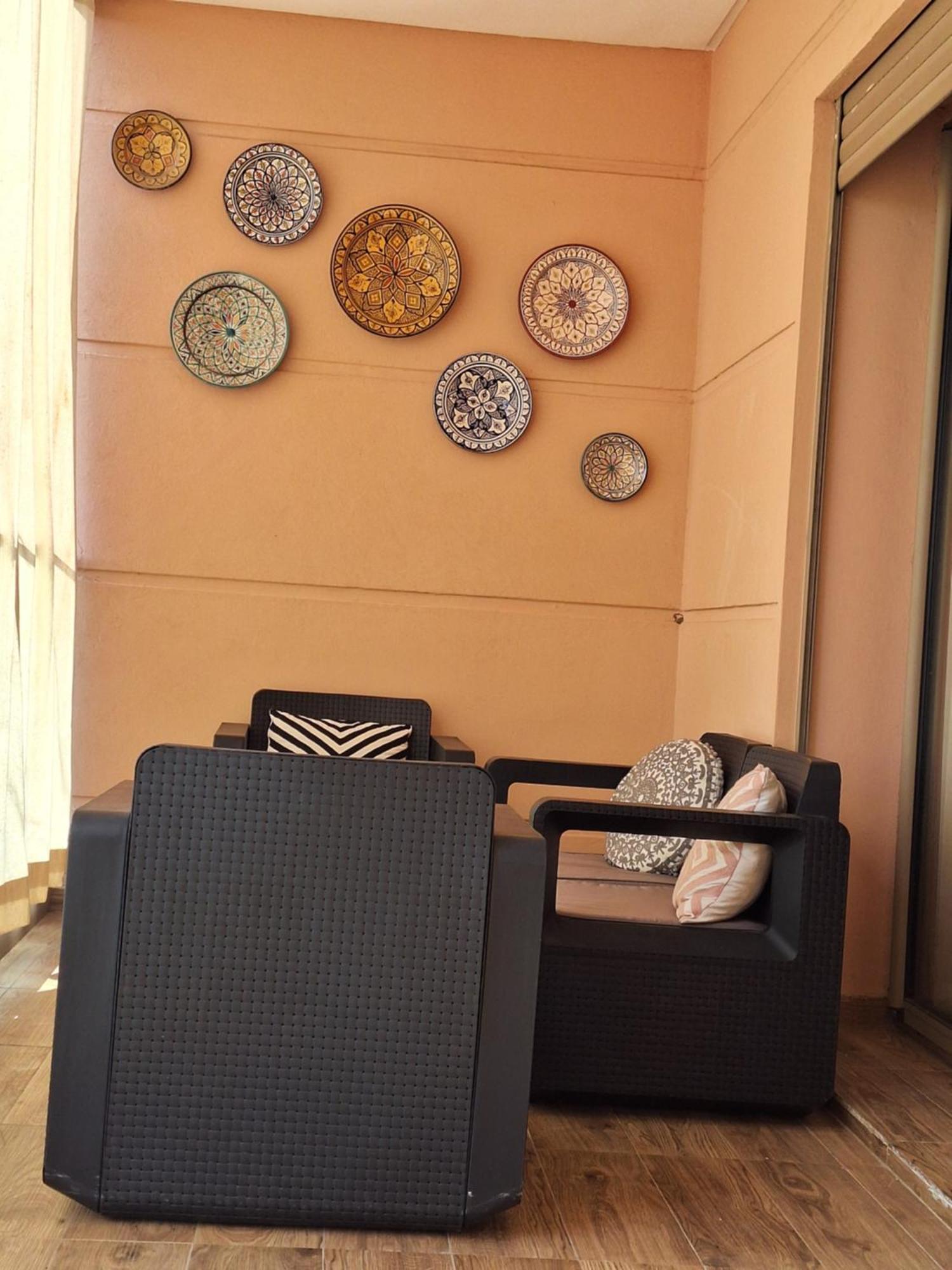 Bel A Marrakech Dans La Pearl Garden Avec Piscine Situee Sur La Route De Casablanca Sa Grande Terrasse A Splendide Vue Sur La Et Les Montagnes De L'atlas A Quelques Minutes Du Centre Et Du Grand Stade De Marrakec Apartamento Marraquexe