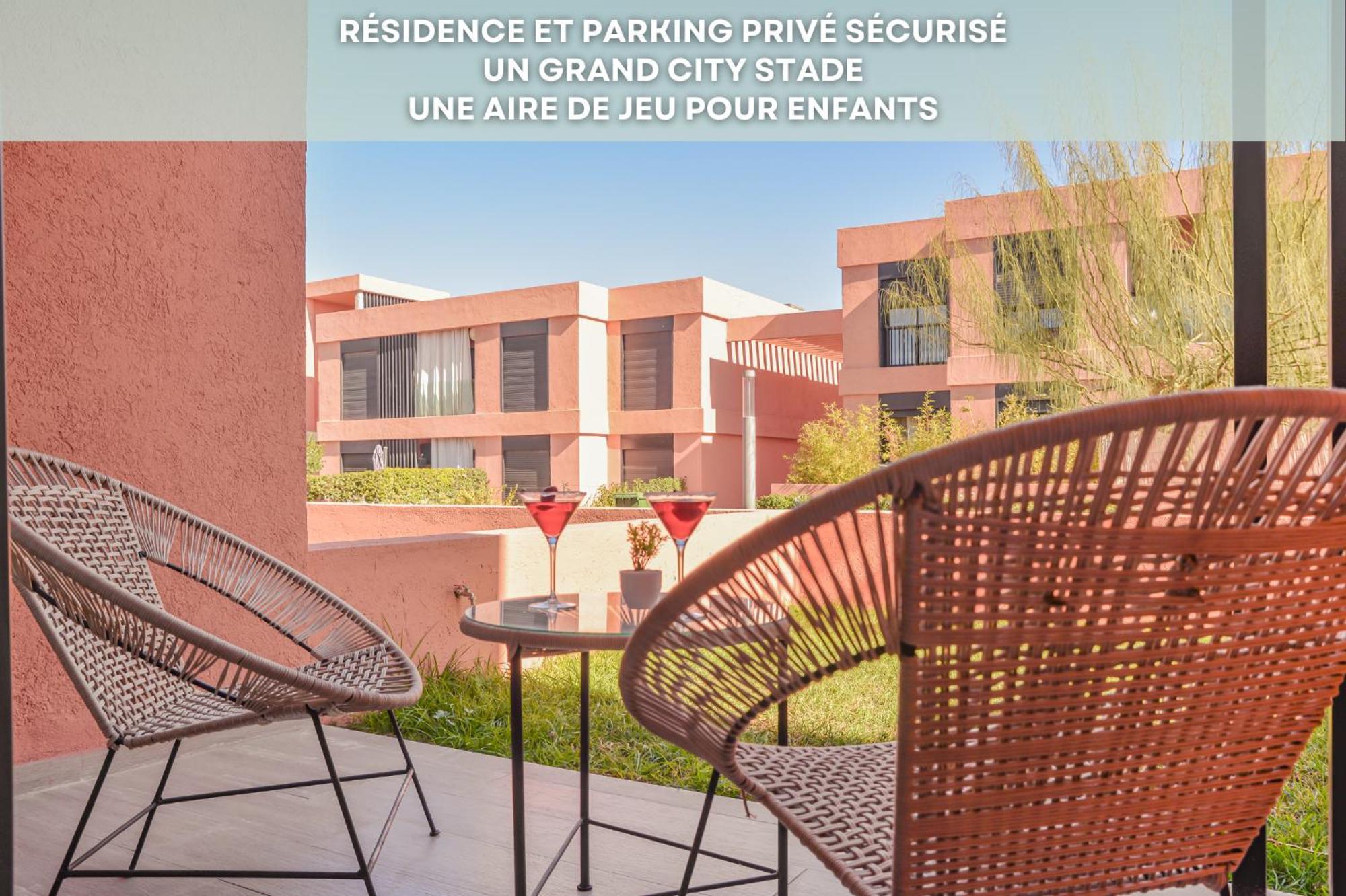 Lina Cosy - Clim, Wifi, Jardin A 10min De L'aeroport Apartment Marrakesh