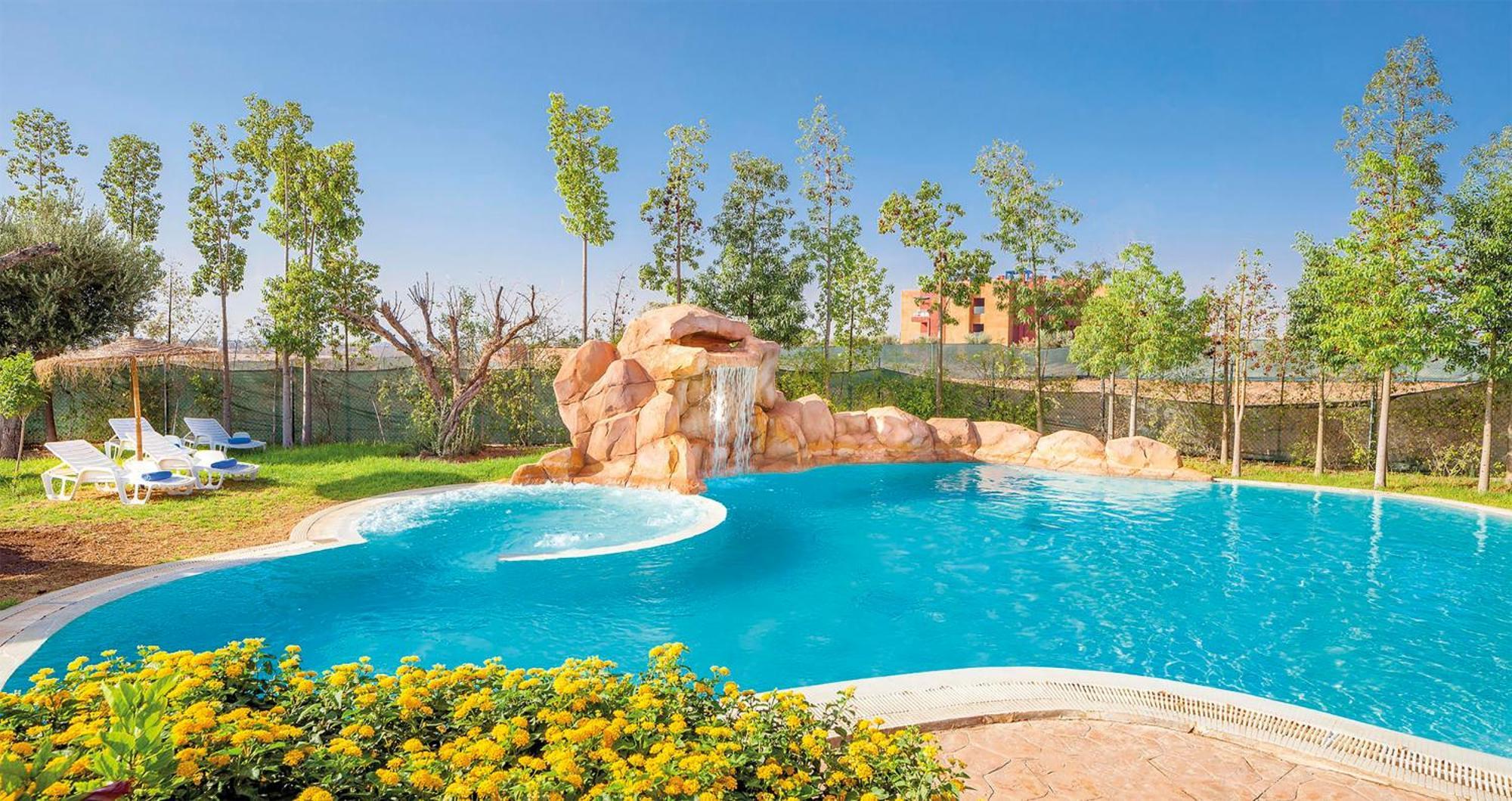 Luxury With Pool View In Marrakech Apartment *