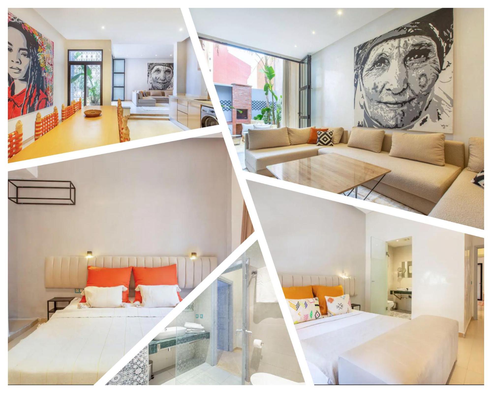 For Group In Gueliz Appartement *