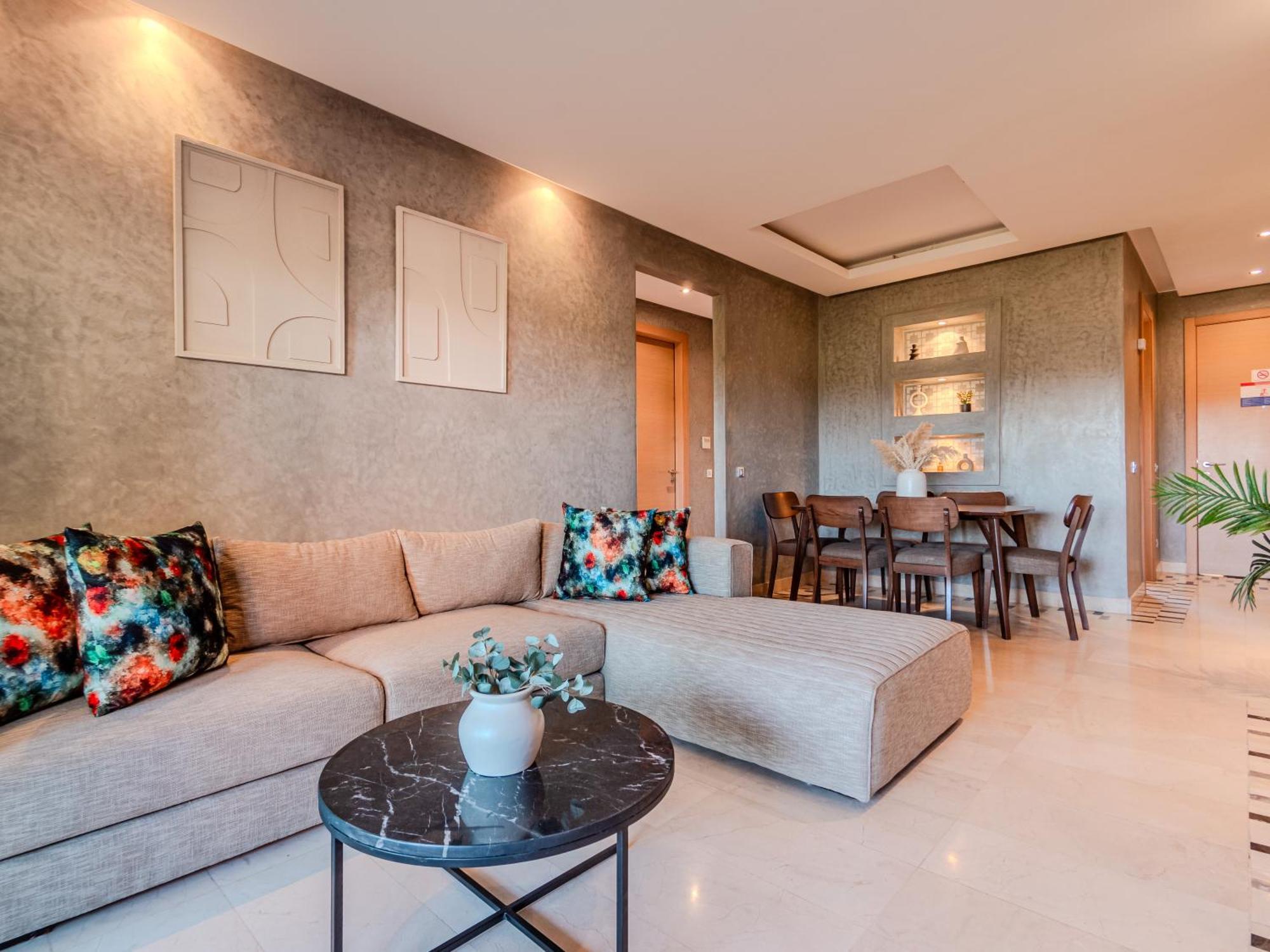 Apartamento Coup De Coeur A Marrakech - Ideal Famille Et Couple Marraquexe