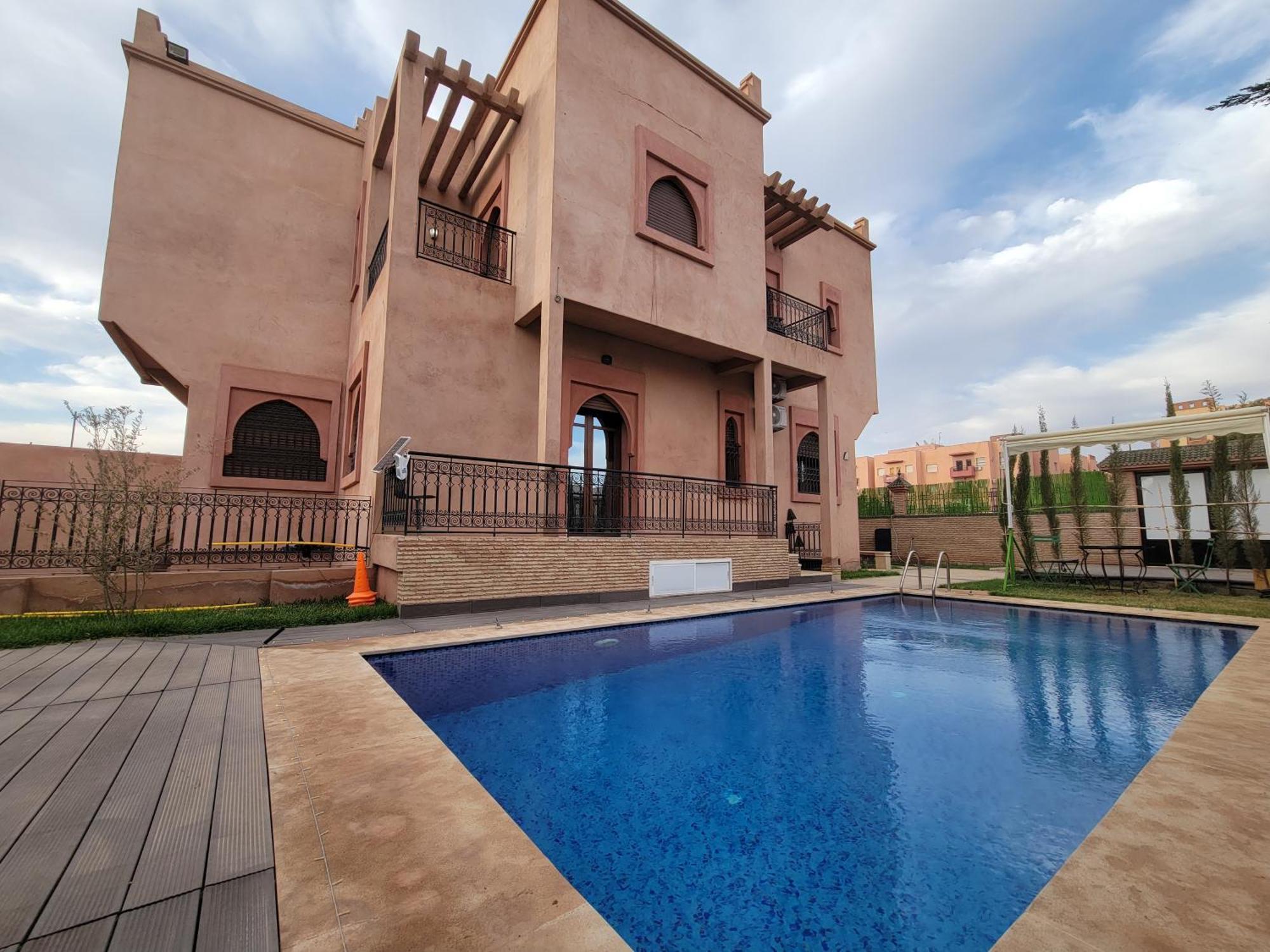 Villa Marrakech Rimass - 7 Chambres Dont 6 Suites Luxe, Piscine Privee & Jardins Villa