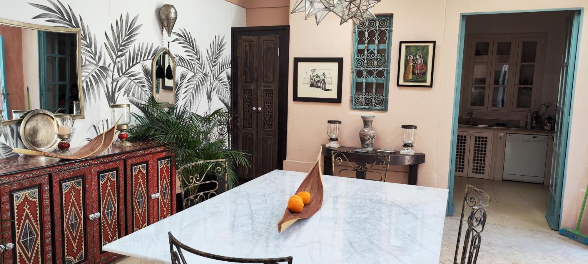 Casa de férias Marrakech, 7 Harmonia, Pour 6 Personnes Avec Piscine Privee