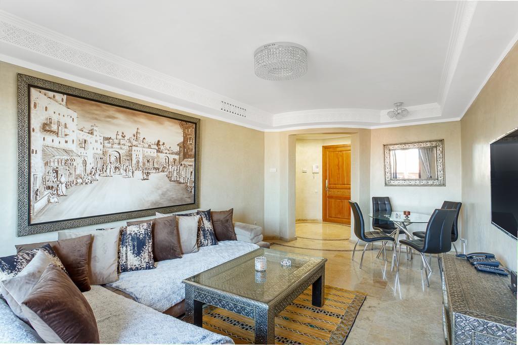 The Pearl With Rooftop Sun Deck - Hivernage Quarter - By Goldex Marrakech Appartement